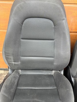 фото thumb №11, Сидіння лівий правий перед переднє audi a4 b8 чорний водія пасажира