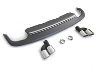 фото thumb №1, Дифузор do audi a5 8t 8f 11-16 silver sport s style