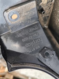 Купити Toyota chr молдинг крила лівий задній 75606-f4070 оригінальний номер, фото thumb