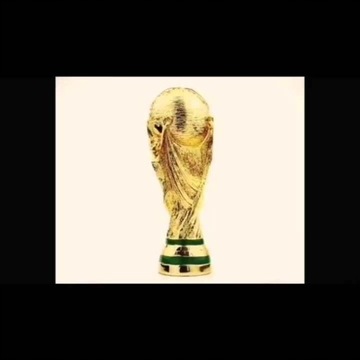 ЗОЛОТОЙ КУБОК ТРОФЕЙ 36 СМ ИЗ СМОЛЫ ЧЕМПИОНАТ МИРА