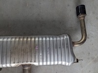 фото thumb №8, Bmw 2 f44 gran coupe 2019-2024 2.0 бензин 220i гаситель труба выхлопная