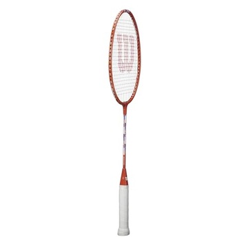 Wilson Tour 30 Badminton Racket, Orange/White