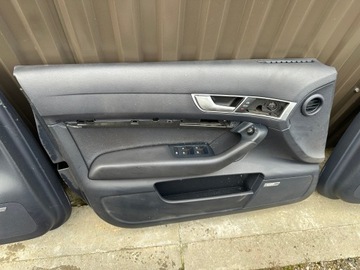 фото thumb №14, Сиденья комплект тёмно-синий audi a6 c6 eu подогрев