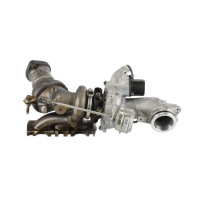 фото thumb №1, Турбонагнетатель левая mercedes w213 w205 glc w253 x253 slk r172 3.0 v6 amg 43