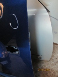 фото thumb №5, Дверь левая левый перед citroen c2 03-09 3d