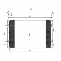 фото thumb №12, Конденсатор кондиціонера chrysler pt cruiser 2.0 2.4 06.00-12.10 nrf
