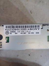 фото thumb №5, Чейнджер cd vw passat b6 nr. 3c0035110a