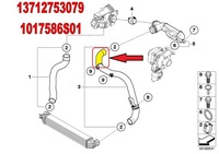 фото thumb №9, Труба wąż турбіни mini cooper 1.6 d one 13712753079