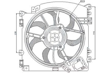 фото thumb №2, Вентилятор радиатор з корпус nissan micra c+c