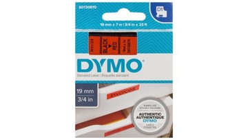 Dymo- Tape D1 - 19 мм х 7 м черный/красный