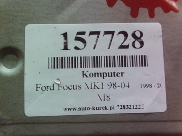 фото thumb №4, Ford focus mk1 компьютер 98ab-12a650-cxf