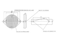 фото thumb №3, Отражатель круглый прикручиваемый, красный 1415000021