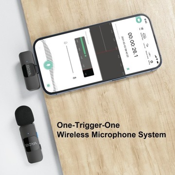 BOYA BY-V10 One-Trigger-One 2.4G Wireless