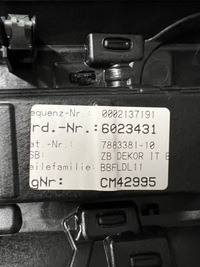 фото thumb №9, Bmw g70 seria 7 декоры карбон dekor nowe kompet 7883381 карбон bmw