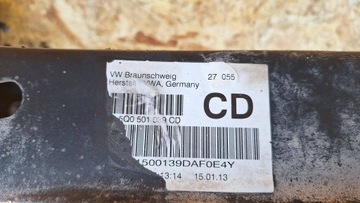 фото thumb №5, Вісь балка підвішування зад 5q0501049b golf vii a3 8v leon iii octavia iii