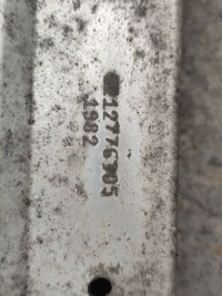 фото thumb №8, Opel zafira c 11- 12776305 балка бампера заднього зад задня оригінал великопольське воєводство