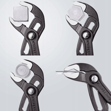 Knipex Cobra XL Трубогубцы фосфатированные, 400 мм, 87 01 400 SB