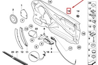 фото thumb №6, Bmw z4 roadster e85 изоляция акустическая дверь левых 7016655 nowa оригинал