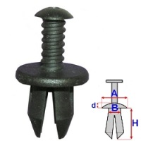 Купить Клипса штифт распорный защита к alfa romeo fiat, фото thumb