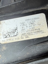 Фара передняя правый  левая dodge charger bi ксенон led cale в хорошем состоянии комплект Доставка, фото thumb