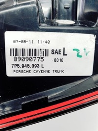 фото thumb №11, Porsche cayenne 7p5 10-14r лампа задня w кришка led ory usa !!!