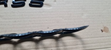 фото thumb №8, Rs5 8w рестайлінг емблема знак кришки багажника зад чорний rs5 8w8853742