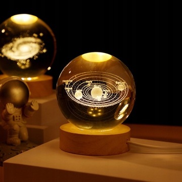 Ланнадо Галактика 3D Хрустальный Ночной Шар