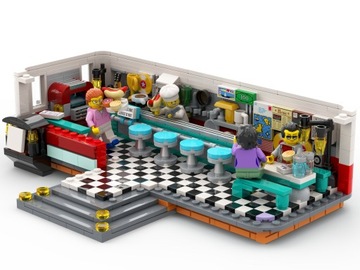 LEGO Bricklink 910011 Закусочная