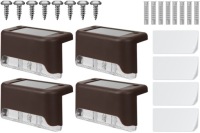 4x LED GARDEN SOLAR LAMP для лестницы патио балкон забор датчик