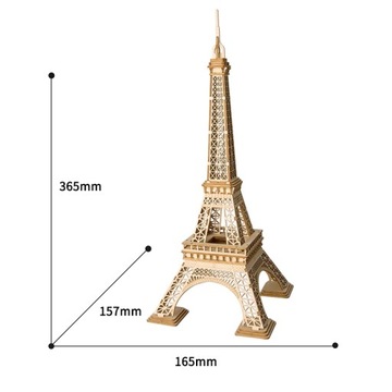 3D Модель Пазла ЭЙФЕЛЕВАЯ БАШНЯ