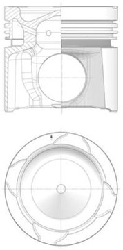 Kolbenschmidt 40393960 Ремкомплект, поршни/гильзы цилиндра