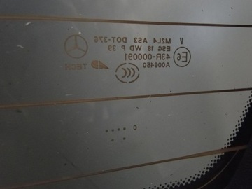 фото thumb №9, Mercedes ml w164 рестайлінг кришка задня з скло багажник