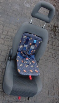 Купити Сидіння правий задній 2 3 ряд з функція дитяче крісло ford galaxy i mk1 рестайлінг  європа, фото thumb