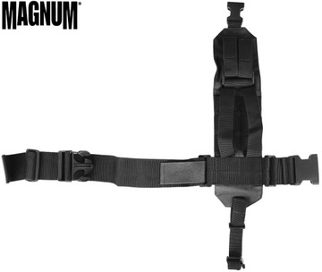 АППЕТЕЧКА ПЕРВОЙ ПОМОЩИ MED THIGH MAGNUM, СЪЕМНЫЙ БАК, ЧЕРНАЯ