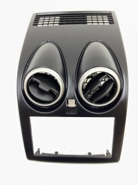 фото thumb №2, Рамка радио навигации решётки обдув nissan qashqai i j10