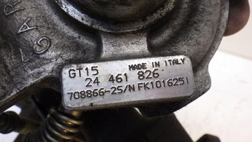 фото thumb №8, Турбонагнітач турбіна колектор vectra c 2.0 dti 24461826 gt15 708866-2s