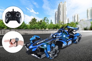 Авто RC CAR Дистанционно управляемый жест DRIFT 4x4 BOLID Formula ДЫМ