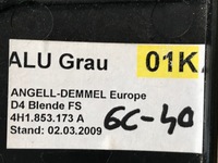 фото thumb №5, Рамка защита спидометра audi a8 4h1853173a