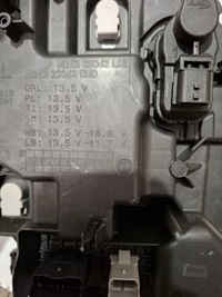 фото thumb №8, Smart fortwo w453 453 3 iii lift лампа led лівий ліва фара a4539069701