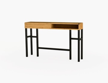 KONSOLA 130 cm DREWNO LITE DĄB OLCHA SKD-302