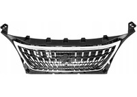 фото thumb №1, Peugeot 3008 ii 2016-решітка заглушка решітка радіатора переднє чорний планка хром