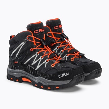 Buty trekkingowe dziecięce CMP Rigel Mid szare 3Q12944 31 EU