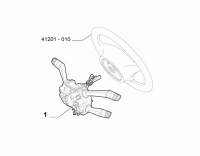 Fiat doblo 15- перемикачі поворотники перемикач керма 735707942 оригінальний номер Доставка, фото thumb