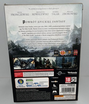 THE ELDER SCROLLS V SKYRIM BOX PL