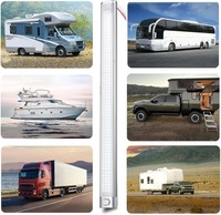 фото thumb №9, 2x bus лампа 168 led дополнительные освещение łódź jacht kamper tir itp 12v