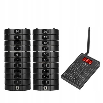 SYSTEM PAGER W RESTAURACJI ZESTAW