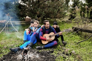 Bielizna termoaktywna męska Brubeck DRY Komplet Koszulka + Legginsy