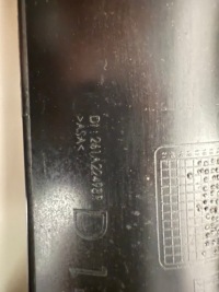 Комплект решётка бампера перед renault scenic 3 рестайлинг  261a22498r/261a36436r Оригинал, фото thumb