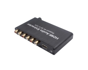 Аудиоэкстрактор 5.1 из HDMI в объемный звук + наушники