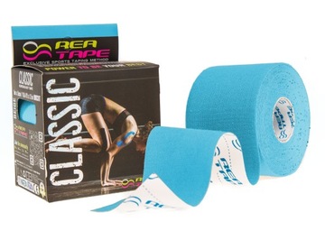 REA TAPE Кинезиотейпирующая спортивная лента БЕЖЕВАЯ